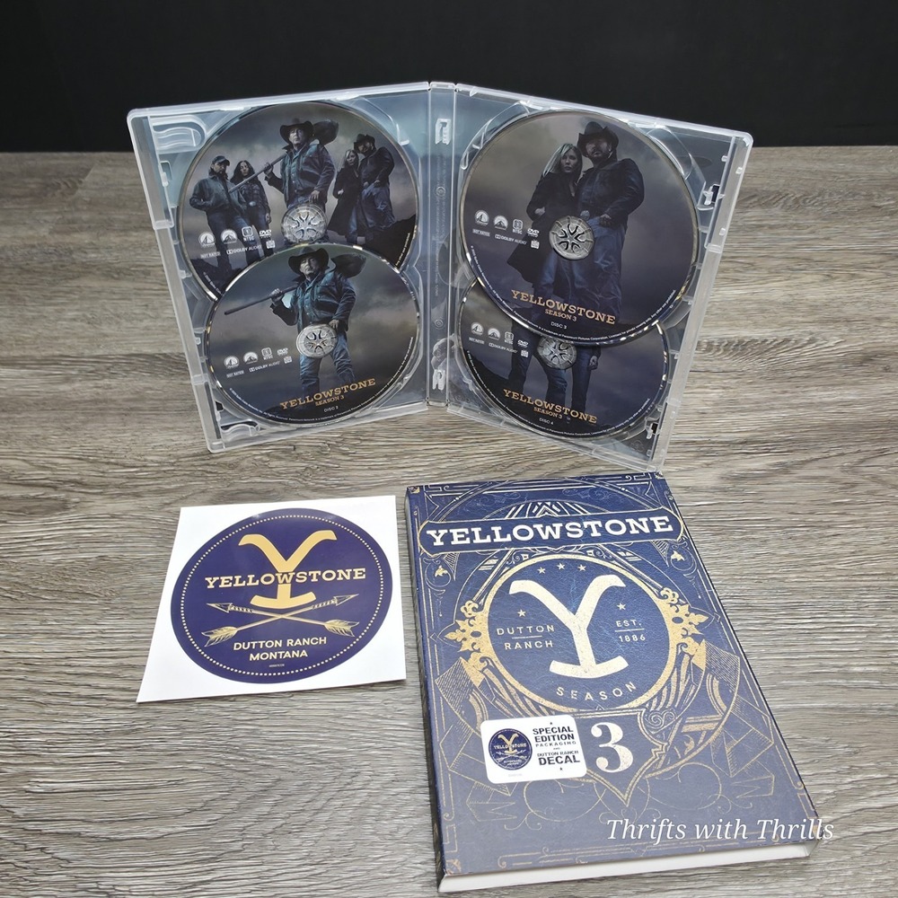 Yellowstone: Season 3 (DVD, 2020) - Picture 9 of 16